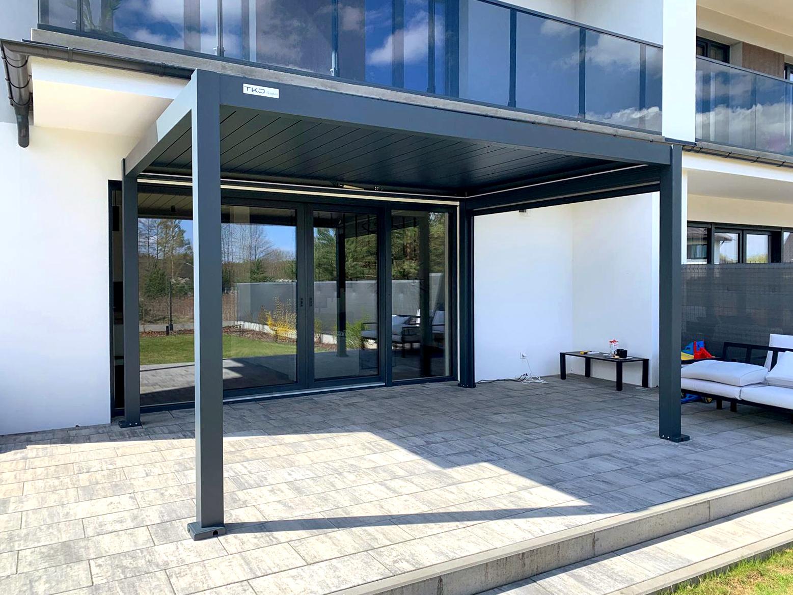 Pergola tarasowa 4x3 po montażu - Niwy koło        
  Bydgoszczy