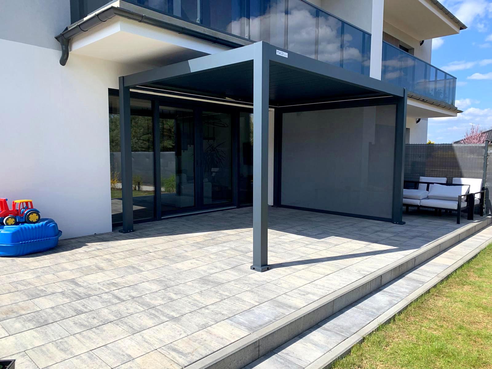 Pergola tarasowa 4x3 po montażu - Niwy koło        
  Bydgoszczy